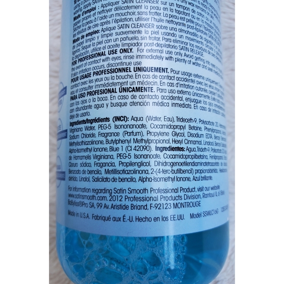NEW Satin Smooth Skin Preparation Cleanser - Picture 6 of 16